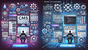 CMS или кастомная разработка: что выбрать для вашего сайта