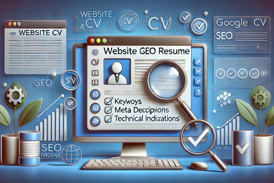CV для сайта: как составить SEO-резюме своего проекта для Google
