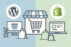 Shopify та WordPress 